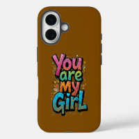You Are My Girl – Vibrant Love Graffiti Art