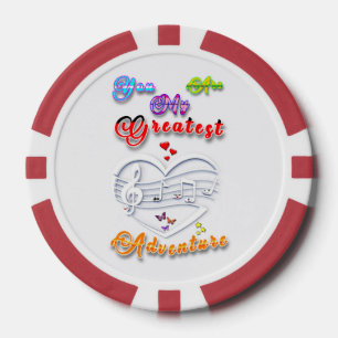 You Are My Greatest Adventure Poker Chips
