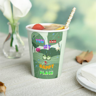 You Are My Happy Place Paper Cups