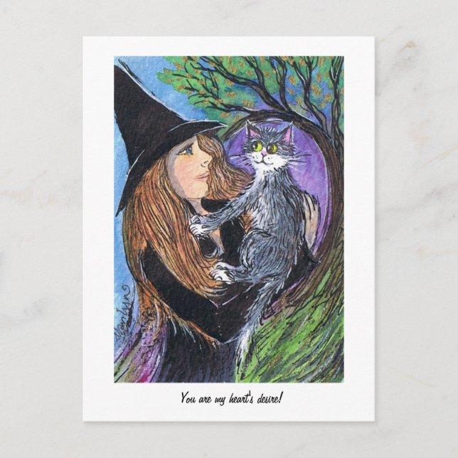 You are my heart's desire! postcard (Front)