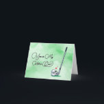 You are My Hole in One Cute Golf Love Card<br><div class="desc">This fun golf themed greeting card is a wonderful way to express your love. It features a cute image of a golf ball and golf club in love with each other and a caption reading "you are my hole in one!" Perfect for Valentine's Day, anniversaries, weddings, birthdays, or any time...</div>