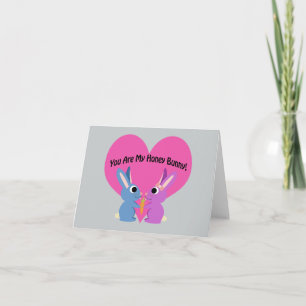 You are My Honey Bunny! Holiday Card