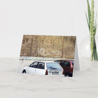 You are my life — Rome, Italy Card