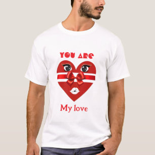 You Are My Love Romantic Valentine's Day Couple T-Shirt