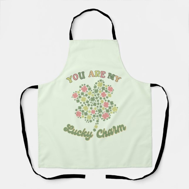 You Are My Lucky Charm Apron (Front)
