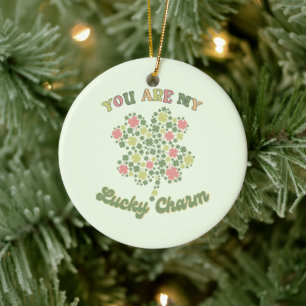 You Are My Lucky Charm Ceramic Tree Decoration