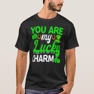 You Are My Lucky Charm Shamrock St Patrick's Day L T-Shirt