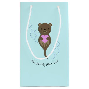 You are My Otter Half Small Gift Bag