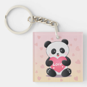 You Are My Panda-mic Love Key Ring