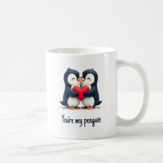 You Are My Penguin Cup - Cute Penguin Kissing Mug