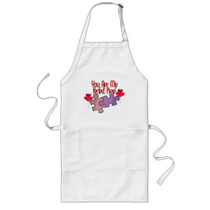 You Are My Perfect Piece Long Apron