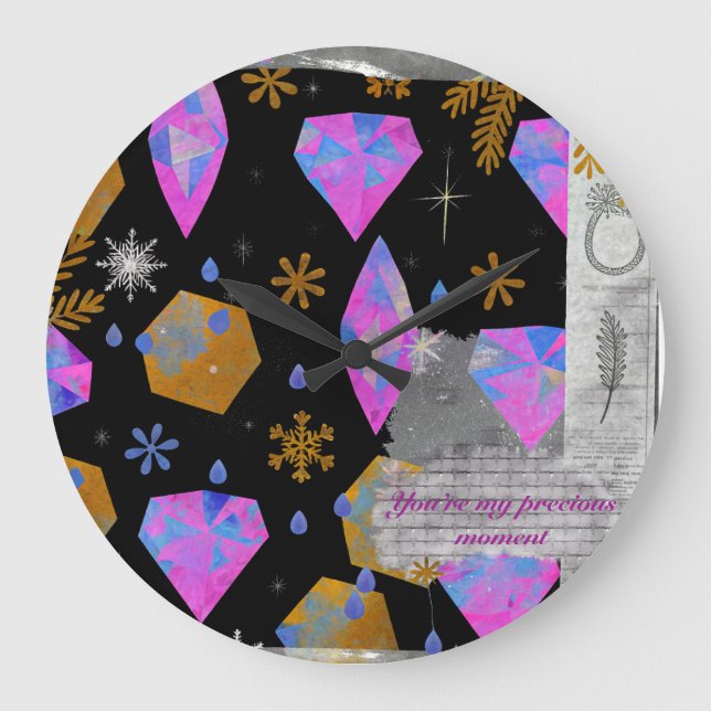 You Are My Precious Moment Wall Clock (Front)