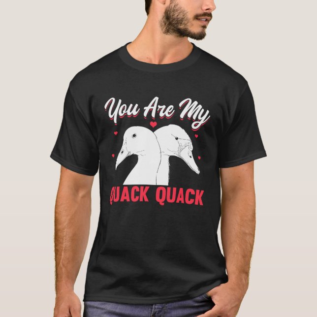 You are my quack quack anniversary ducks mum runni T-Shirt (Front)