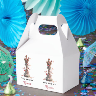 You Are My Queen Chess Art Favour Box