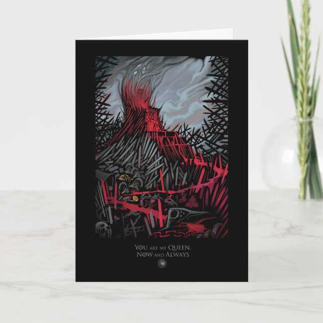 You Are My Queen, Now And Always Card (Front)