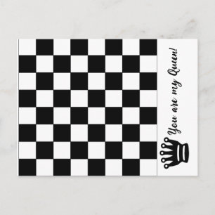 You are my Queen! Postcard