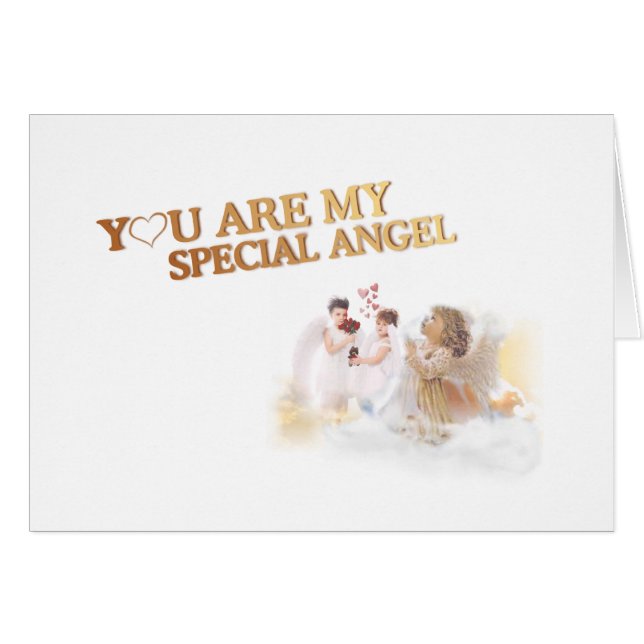 You Are My Special Angel – Customisable Inside! (Front Horizontal)