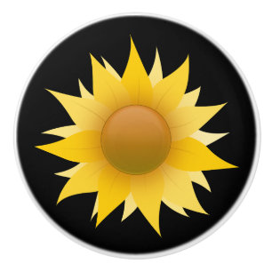 You Are My Sunflower Ceramic Knob
