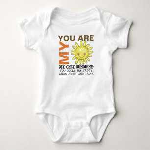 You Are My Sunshine Baby Bodysuit
