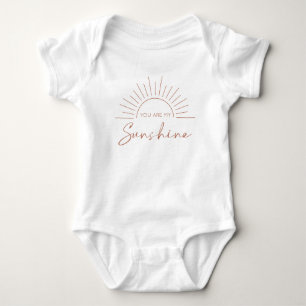 You Are My Sunshine Baby Bodysuit