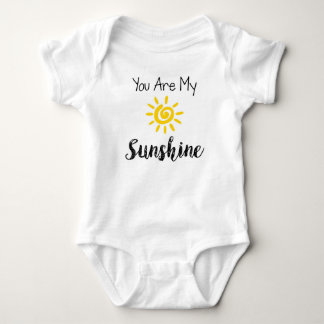 You Are My Sunshine Baby Bodysuit