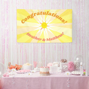 You are my Sunshine Baby Shower Banner