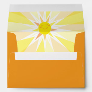 You are my Sunshine Baby Shower  Envelope