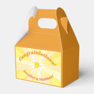 You are my Sunshine Baby Shower  Favour Box
