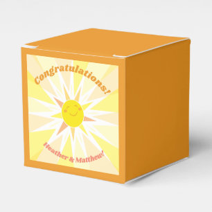 You are my Sunshine Baby Shower  Favour Box