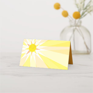You are my Sunshine Baby Shower  Place Card