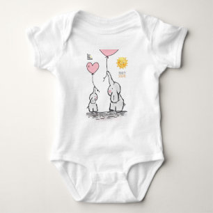 You Are My Sunshine Baby T-Shirt – Mum & Dad Love Bodysuit