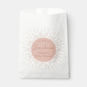You Are My Sunshine Boho Baby Shower Favour Bags