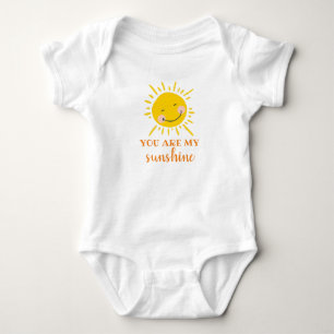 You are my sunshine boy or girl baby bodysuit