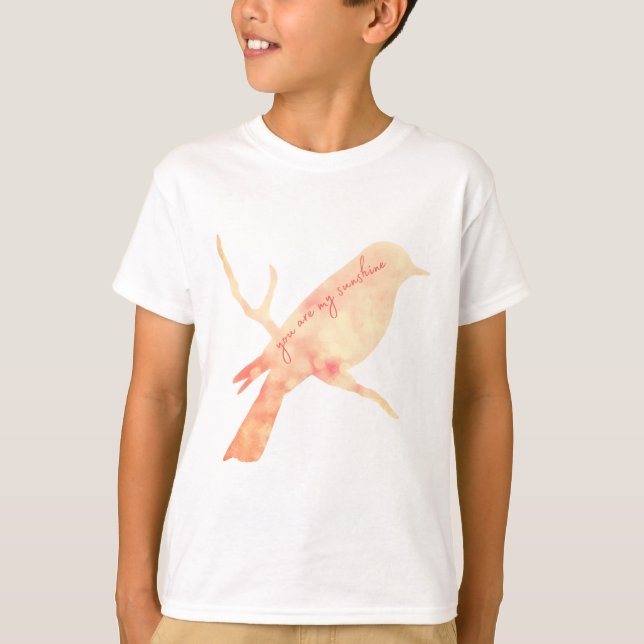you are my sunshine canary bird T-Shirt (Front)