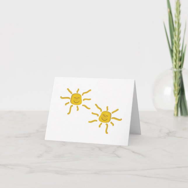 You are my sunshine card (Front)