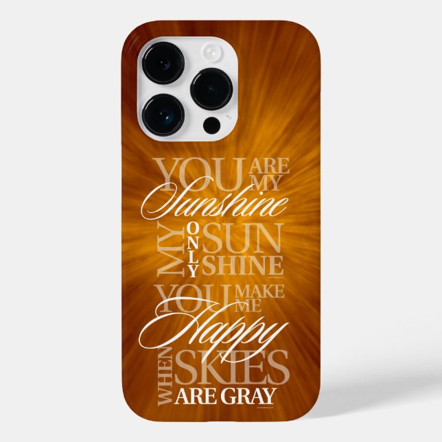 You Are My Sunshine Case-Mate iPhone Case (Back)