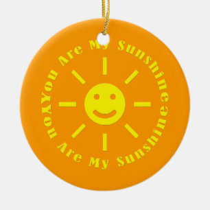 You Are My Sunshine Ceramic Tree Decoration