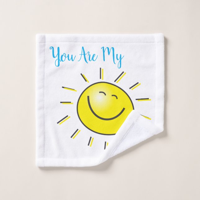 You Are My Sunshine Cheerful Wash Cloth (Wash Cloth)
