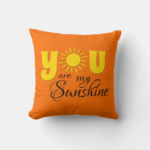 You are my sunshine cushion