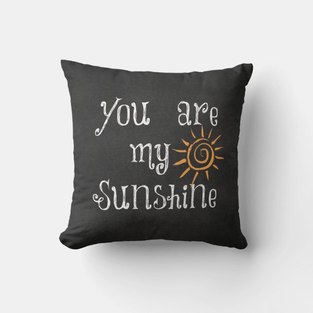You are My Sunshine Cushion (Front)