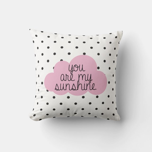 You Are My Sunshine Cushion (Front)