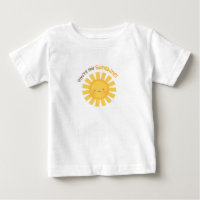 You Are My Sunshine Cute Cheery Sun For Babies