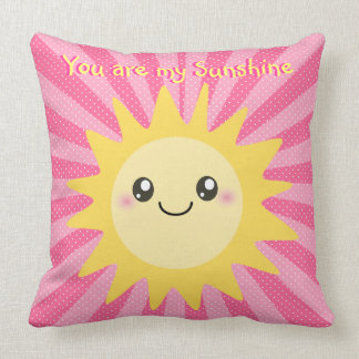 You are my Sunshine cute sun Cushion