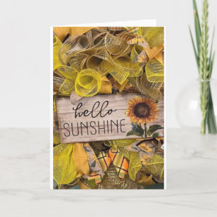 *YOU* ARE MY SUNSHINE EVERY DAY ANNIVERSARY CARD