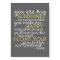 You Are My Sunshine - Gray - Poster