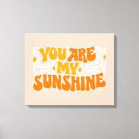 You Are My Sunshine Groovy Graphic