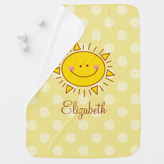 sunny baby blanket