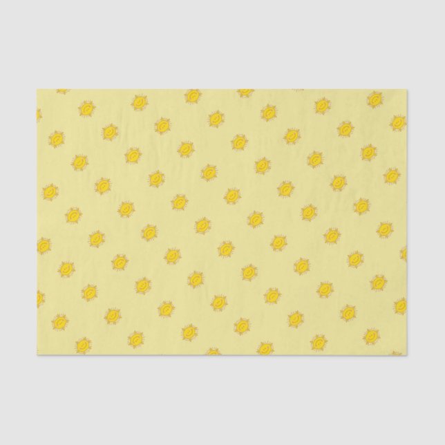 You Are My Sunshine Happy Cute Sunny Day Tissue Paper (Front)