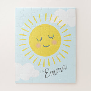 You are my sunshine happy sun jigsaw puzzle
