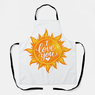 You Are My Sunshine – I Love You Sun Apron